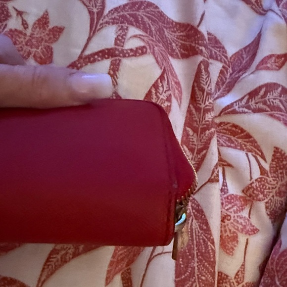 Michael Kors Crimson Zip-Around Wallet - Picture 5 of 9